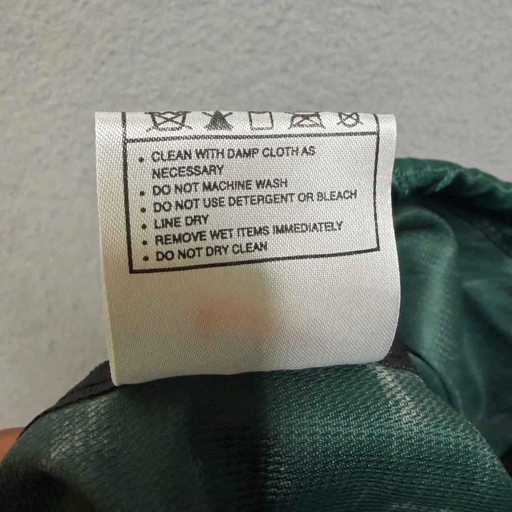 Nike Drawstring Bag Unisex OS Green Vintage Colorblock Sackpack Swoosh